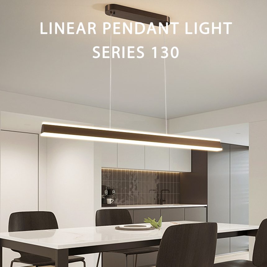 Linear Pendant Light Beacon: Modern Illumination for Contemporary Spaces